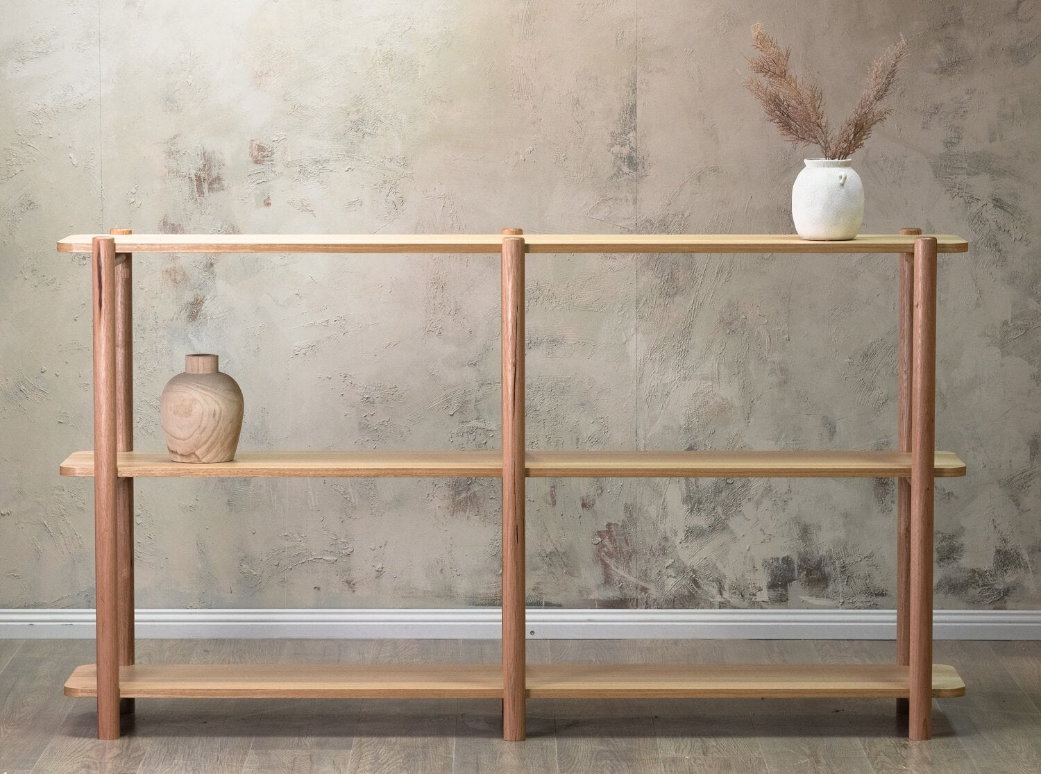 3 tiers low bookcase